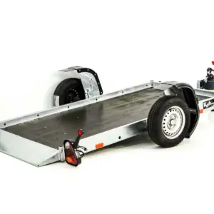 Absenkbarer Motorradanhänger bis 750kg Klasse B