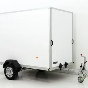 Kofferanhänger mit Rampe 1,3t